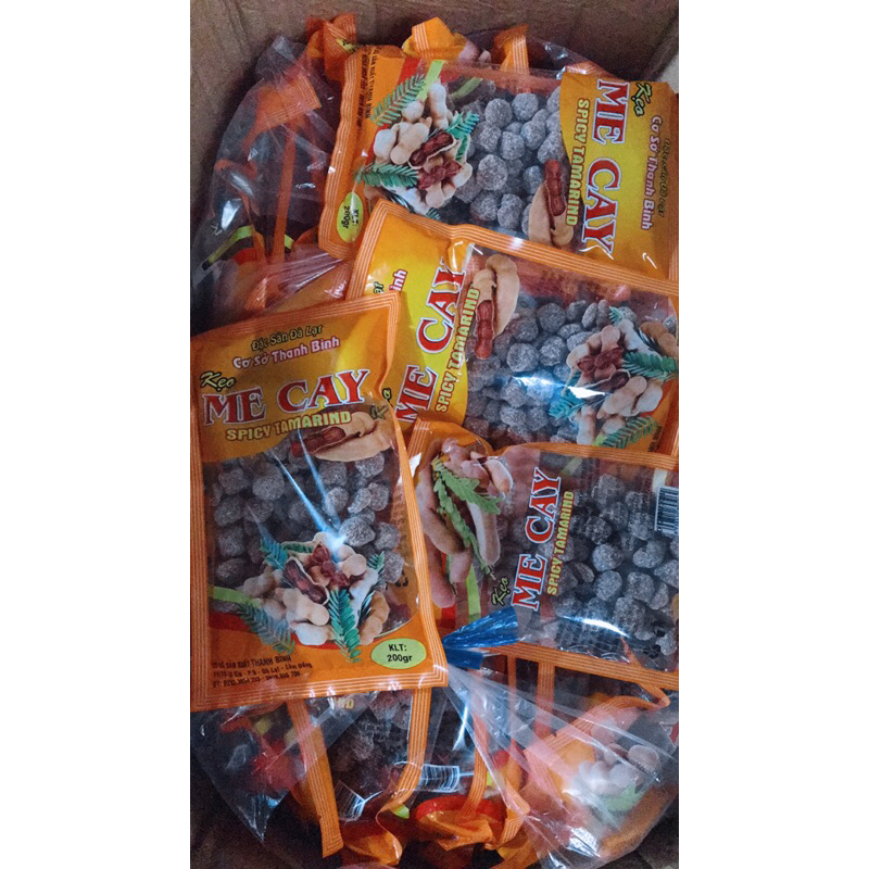 Kẹo mứt Me Cay - Dâu Tây - Dâu Tằm  200gram