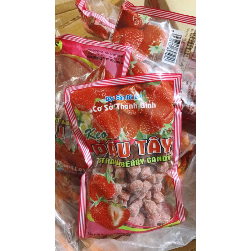 Kẹo mứt Me Cay - Dâu Tây - Dâu Tằm  200gram