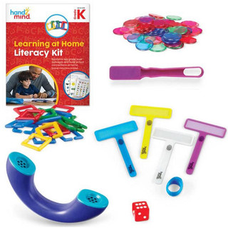 Bộ học chữ ở nhà Mẫu giáo - Learning at Home Literacy Kit, Grade K - Learning Resources
