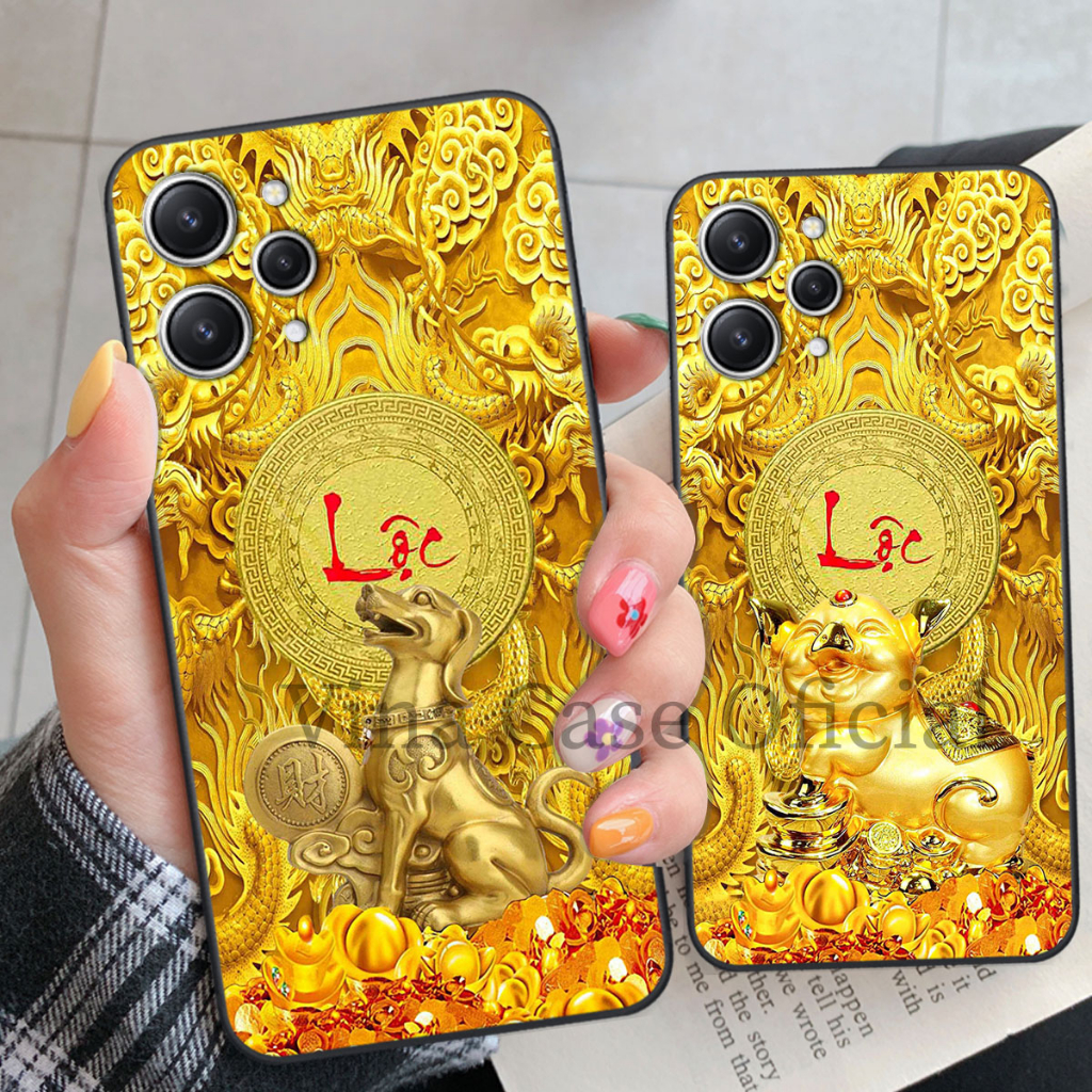Ốp Redmi 12 Thu Hút Tài Lộc 12 con giáp