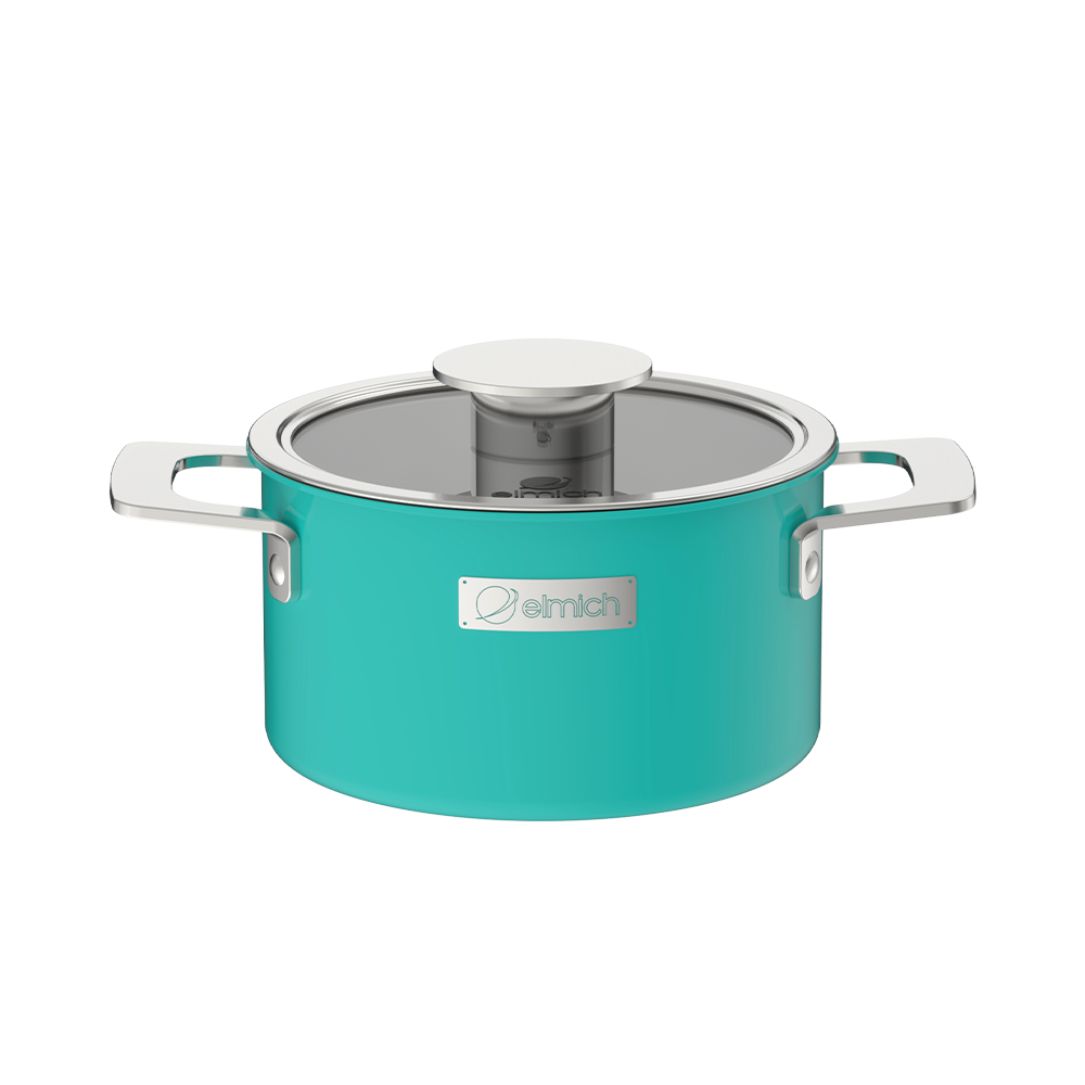 Bộ nồi Inox liền khối Elmich Hera EL-8139 size 16,18,22 chảo inox 20,chảo full induction 26cm