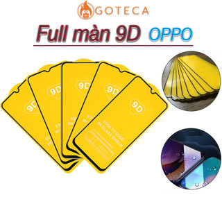 Cường lực oppo reno 8 4 5 7 7z 6 6z 5g a76 a77 a57 a5s a54 f5 a74 a55 a53 f11 a17 f7 f9 pro  full màn tổng hợp Kính [9D]