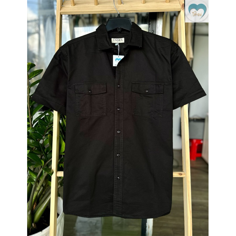 SƠ MI KAKI TAY NGẮN CHẤT VẢI MỊN, SIÊU ĐẸP