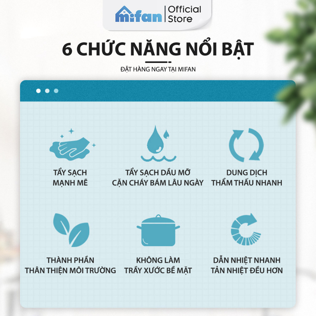 Dung Dịch Vệ Sinh Đáy Nồi LKB 260ml - Tẩy rửa cặn nhọ, loại bỏ dễ dàng vết đen bám lâu ngày trên nồi niêu xoong chảo bếp