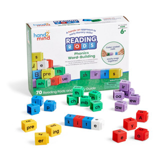   Hàng nhập khẩu Mỹ  Thanh đọc tạo từ vựng phonic - Reading Rods Phonics Word-Building - Learning Resources 