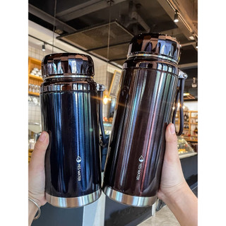 Bình giữ nhiệt kim cương inox 304 nóng lạnh, ly giữ nhiệt 24h dung tích 1000ml, 1200ml, 1500ml