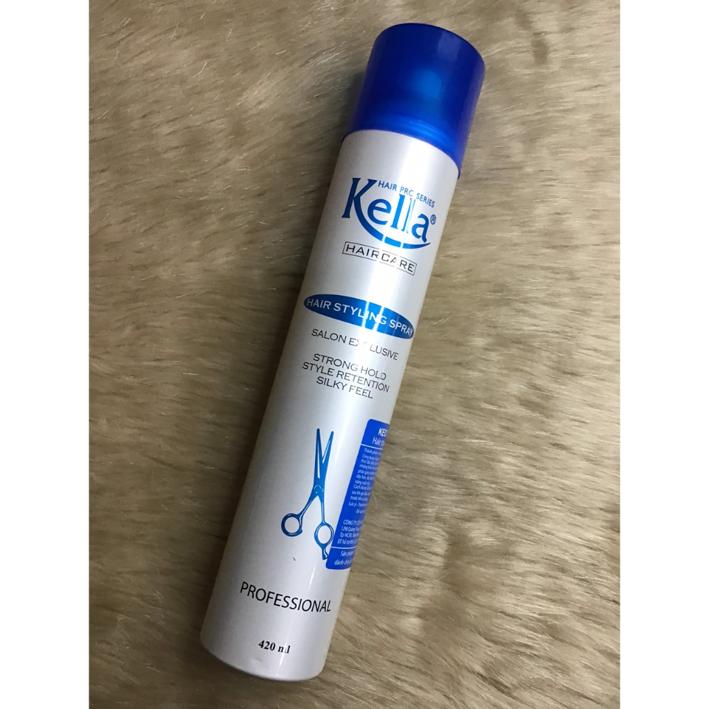 Keo xịt tóc định hình Kella 420ml