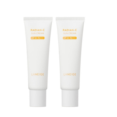 [HB gift] Bộ 2 Kem chống nắng Laneige Radian-C Sun Cream SPF 50+ PA++++10ml x 2