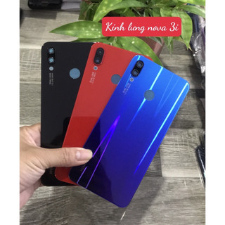 Nắp lưng bằng kính huawei Nova 3i