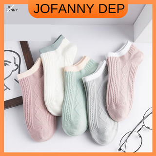 JOFANNY Quần tất cotton phối ren nhiều màu dễ thương - kiểu dáng đơn giản dễ phối đồ.