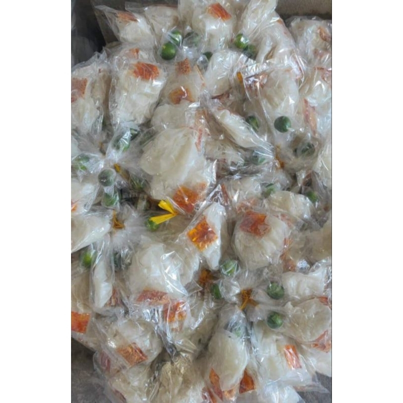 Bánh tráng vò muối sa tế tắc (xâu 10 bịch)