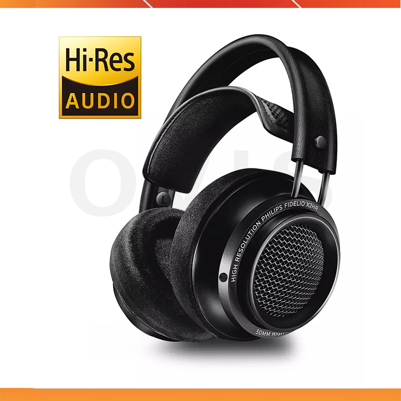 PHILIPS Fidelio X2HR - Tai Nghe Over-Ear Cao Cấp, Âm Thanh Hi-Res AUDIO, Màng Loa 50mm