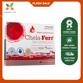 Sắt bầu hữu cơ chela-ferr bio-complex 30 viên
