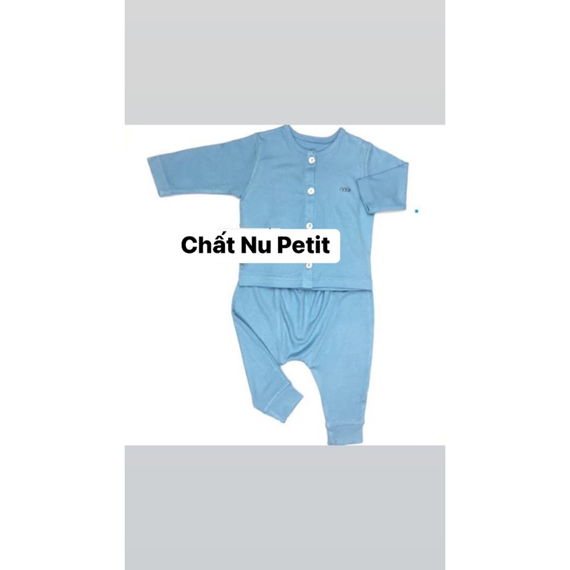 Set cài khuy thẳng dài Newborn Nous