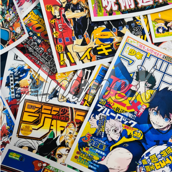 Tấm Poster Postcard A6 Anime Magazine Nhiều Anime Ngẫu Nhiên K Keo Siêu Rẻ Chỉ 1k/ Tấm AnimeX Decor Trang Trí Nhà Cửa