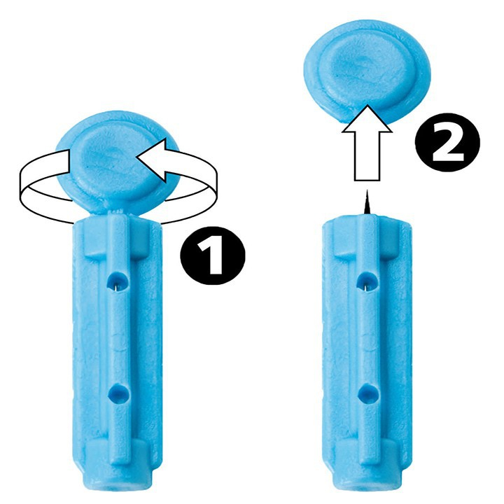 Kim chích máu dùng cho các loại máy tiểu đường gói 25 que