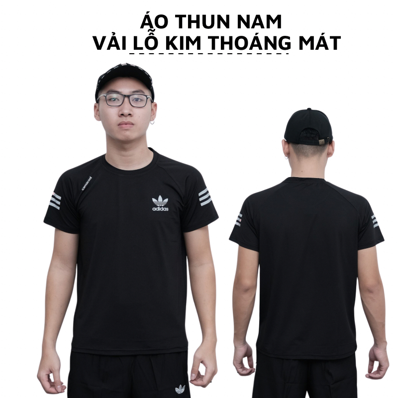 Áo thun thể thao ❌ HOT TREND 2023 ❌ áo thể thao vải lỗ kim co dãn thoáng mát, kiểu dáng thể thao