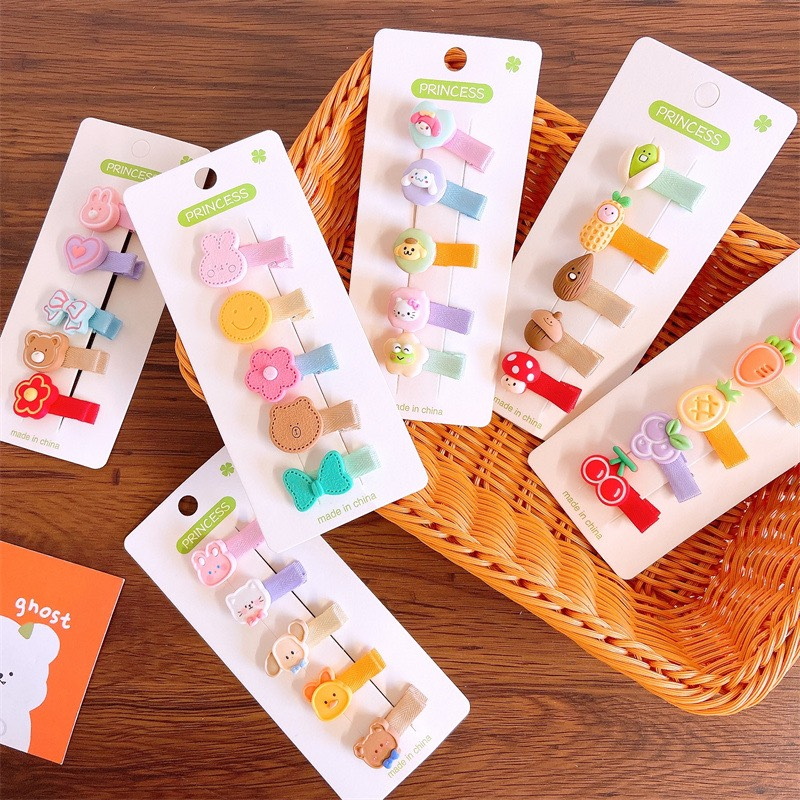 Set kẹp mái bé gái dễ thương bé xinh hàng xịn TIMSTORE phụ kiện tóc phong cách hàn quốc