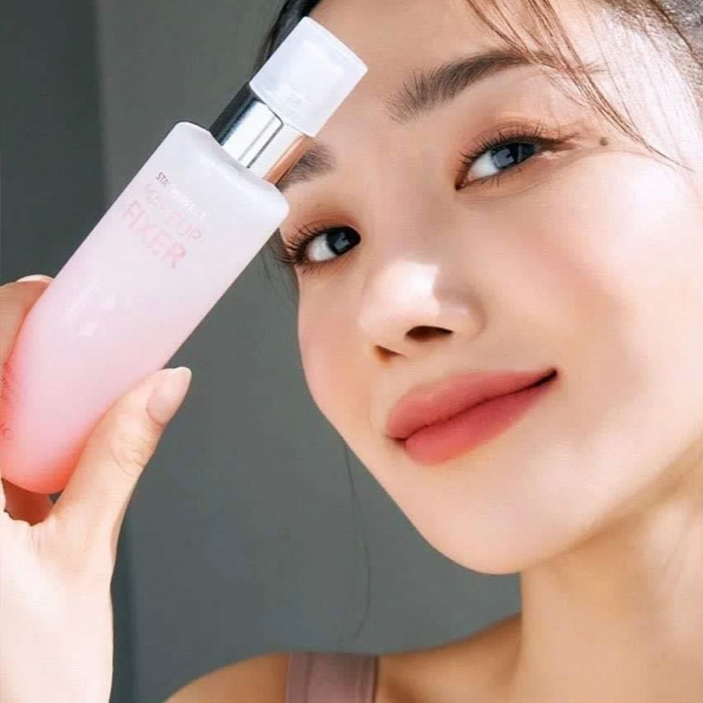Xịt Khóa Nền Trang Điểm Clio Stay Perfect Makeup Fixer 100ml giữ cho lớp nền lâu trôi
