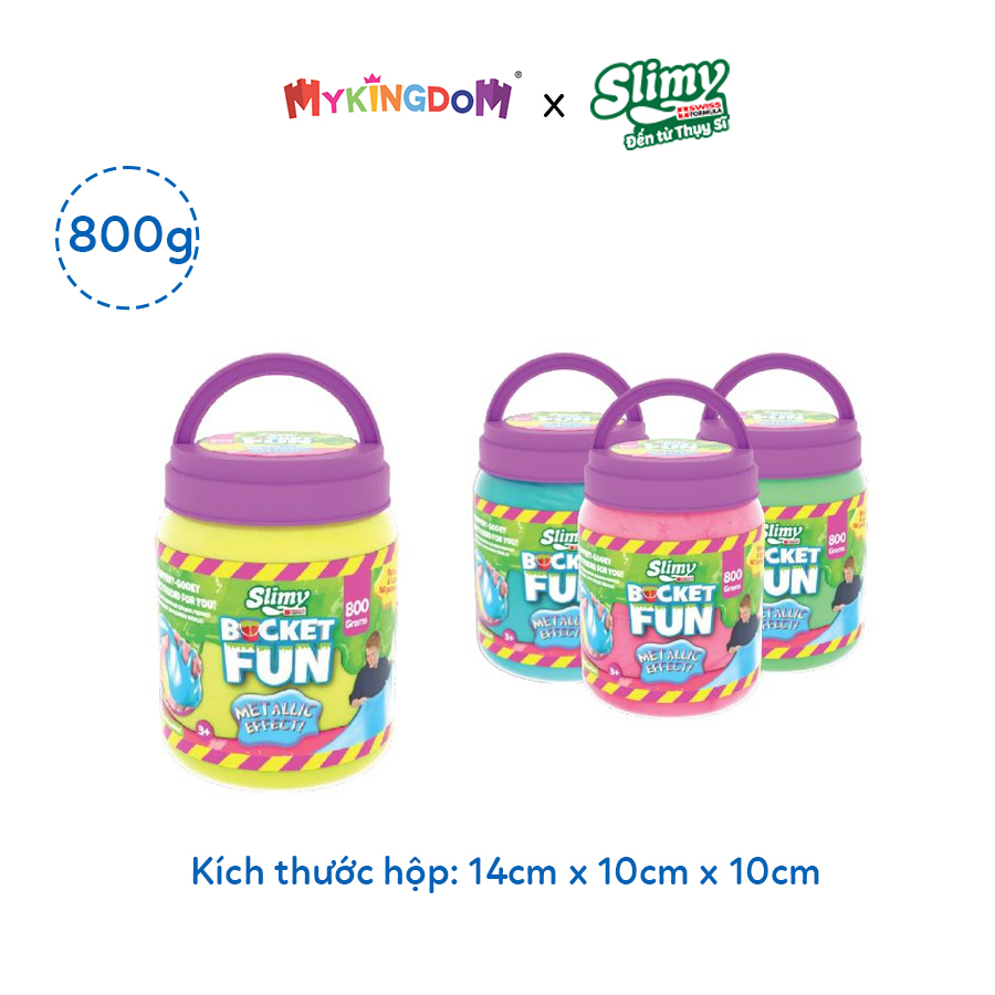 Đồ Chơi SLIMY Hũ Slime Khổng Lồ 800Gr Vàng 32955/YE