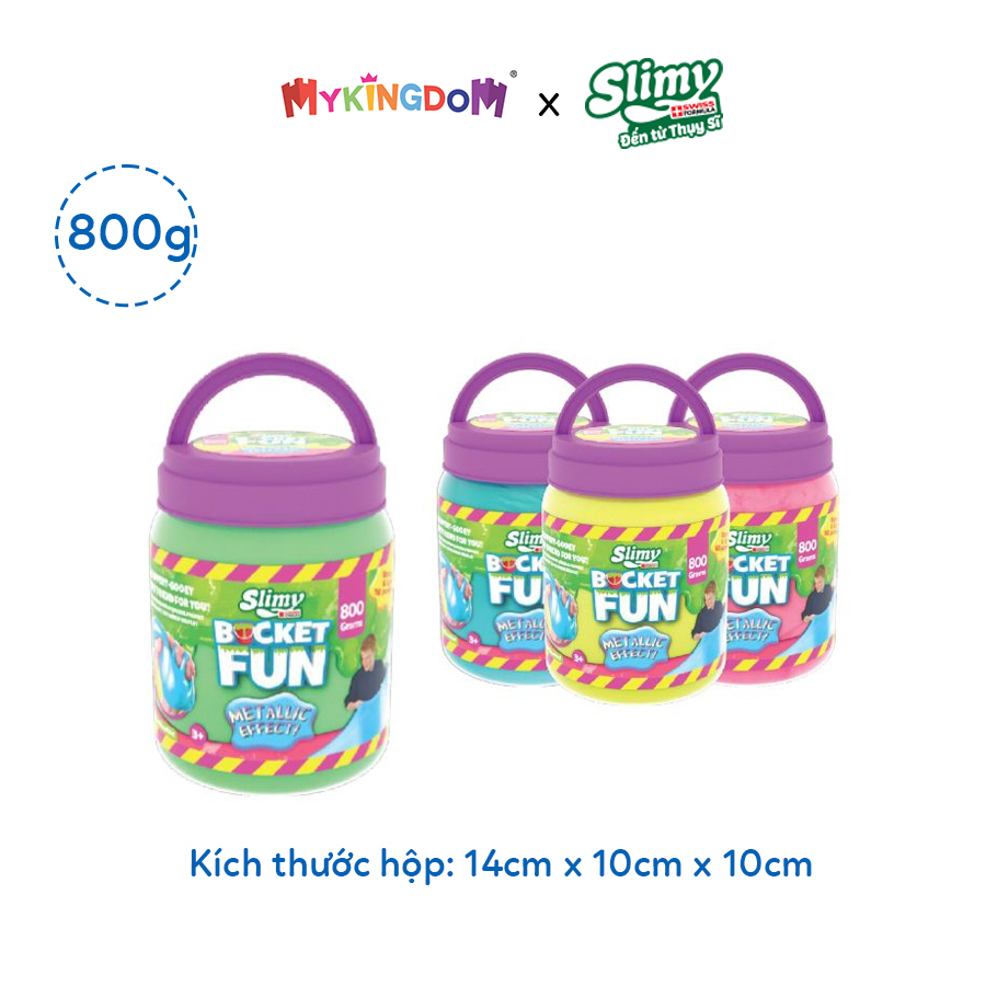 Đồ Chơi SLIMY Hũ Slime Khổng Lồ 800Gr Xanh Lá Cây 32955/GR