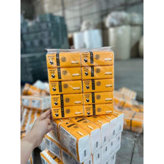  Set 10 Gói Khăn Giấy Rút SIPIAO 3 lớp 300 tờ gói giấy trắng loại 1-Giấy Ăn Gấu Trúc 