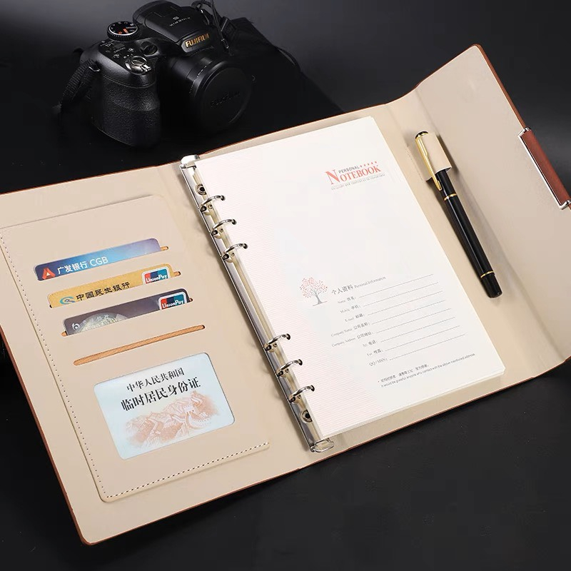 Bộ Quà Tặng Sổ + Bút ký, logo công ty