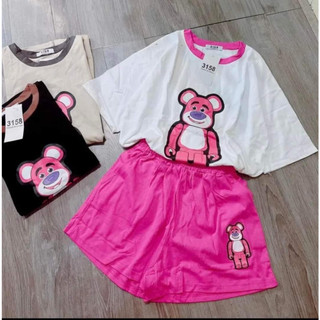 Sét bộ dùi phối cổ free size chất cotton khô co giãn 4 chiều thấm hút mồ hôi