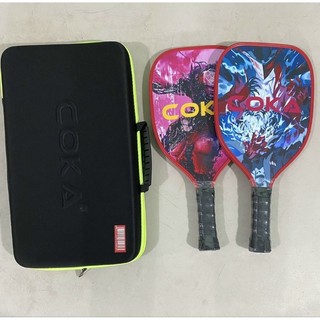 cặp vợt pickleball cao cấp kèm banh và túi