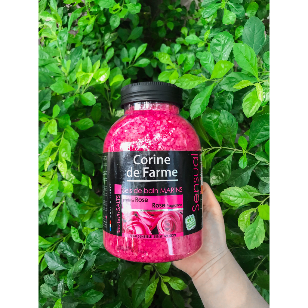 Muối tắm Corine de Farme - Hương oải hương 100g