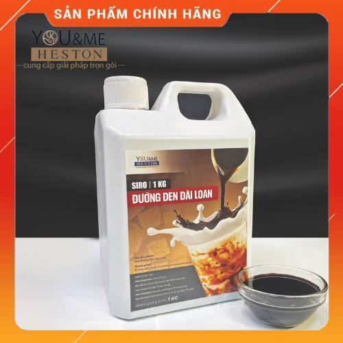 Siro đường đen siêu cô đặc can 1kg