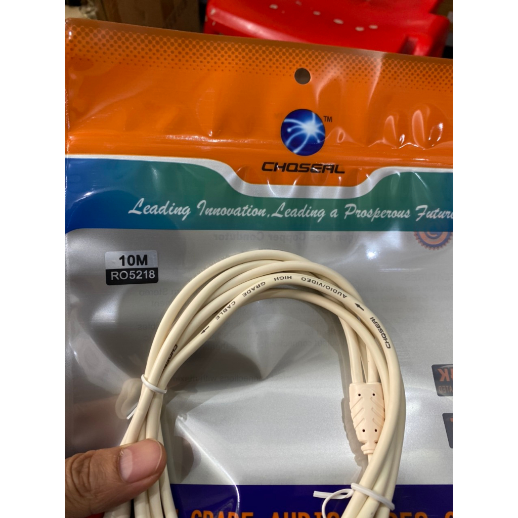 Dây av 2 ra 2 Choseal - Dây av audio choseal