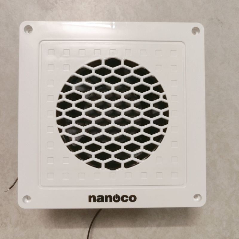 Quạt hút Mini Nanoco  NMV1421 điện áp 220V/50Hz, công suất 8W, khoét lỗ 140x140mm, độ ồn ~50dBA
