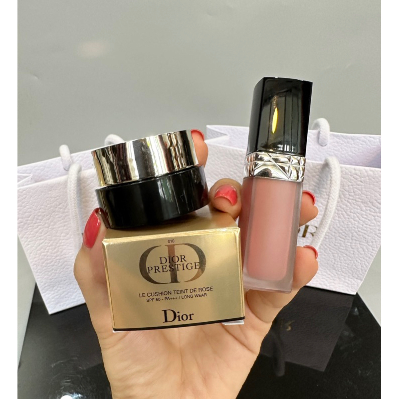 Combo son kem dior 100 + mini Cushion