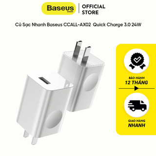 Củ sạc nhanh baseus ccall-ax02 quick charge 3.0 24w