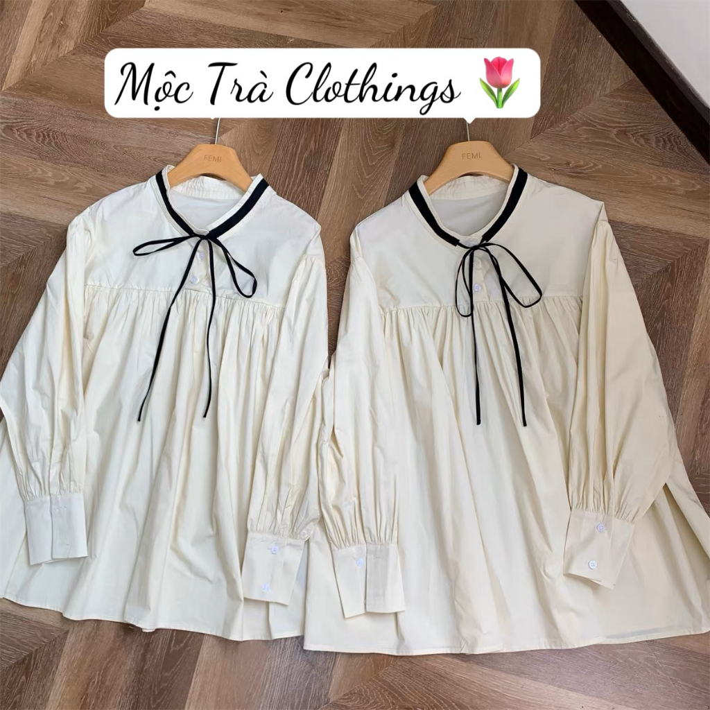 Váy Baby Doll Tay Bồng Coolline Tang Trĩ Chất Cotton Mềm Mại