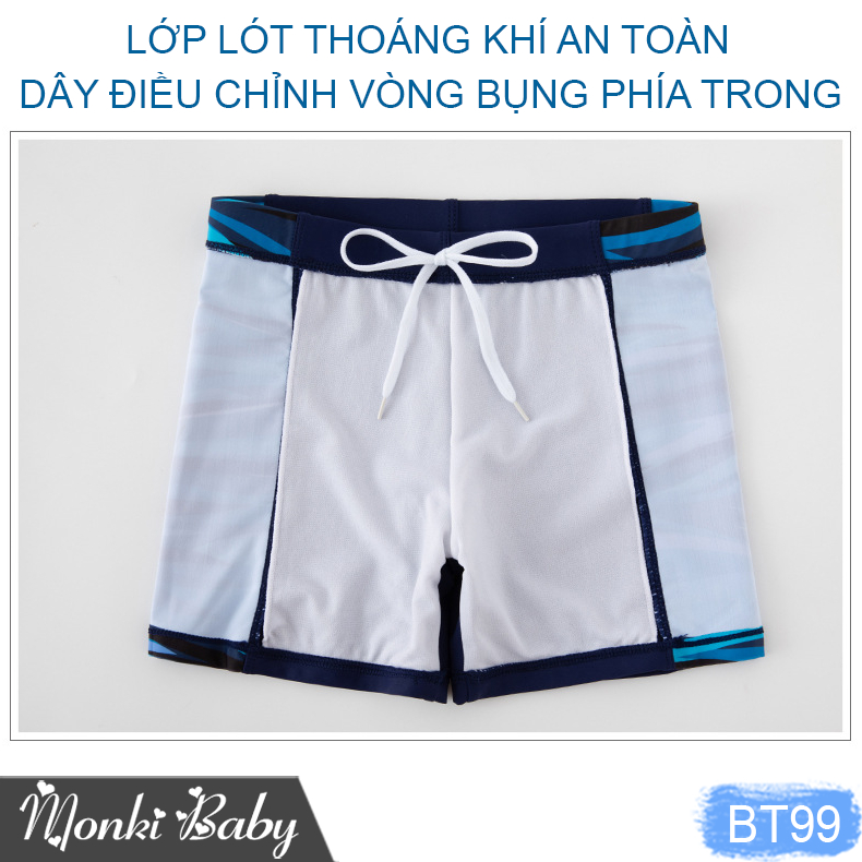 LẺ SIZE 52-60KG - Quần bơi bé trai size lớn từ 25-60kg kèm mũ, chất thun bơi lạnh dày đẹp, lớp lót thoáng khí | BT99