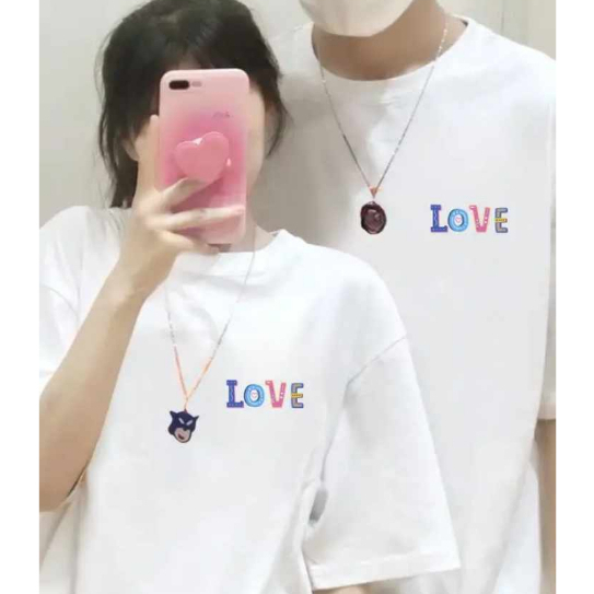 Áo đôi love nam nữ , áo đôi tình yêu - áo cặp couple bạn thân
