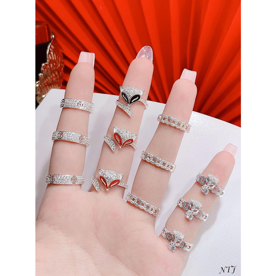 Nhẫn hồ ly bạc tình duyên may mắn