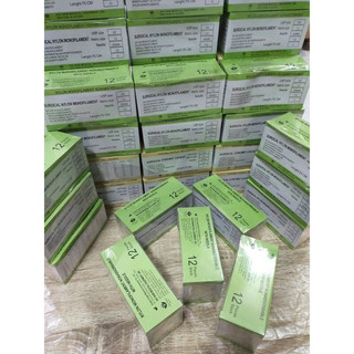 Chỉ nilon các số từ 2/0 đến 5/0, hộp 12 sợi, hộp 12 sợi