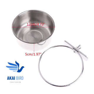 Cóng Ăn Inox Cho Vẹt...