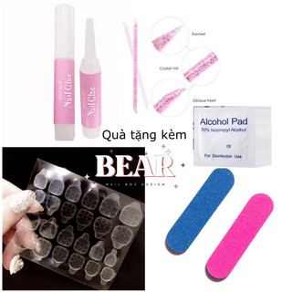 Nailbox thủ công tím mix