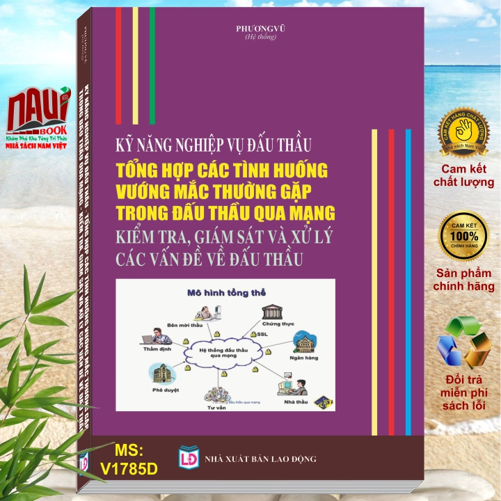 Sách Kỹ Năng Nghiệp Vụ Đấu Thầu - Tổng Hợp Các Tình Huống Vướng Mắc Thường Gặp Trong Đấu Thầu Qua Mạng - V1785D