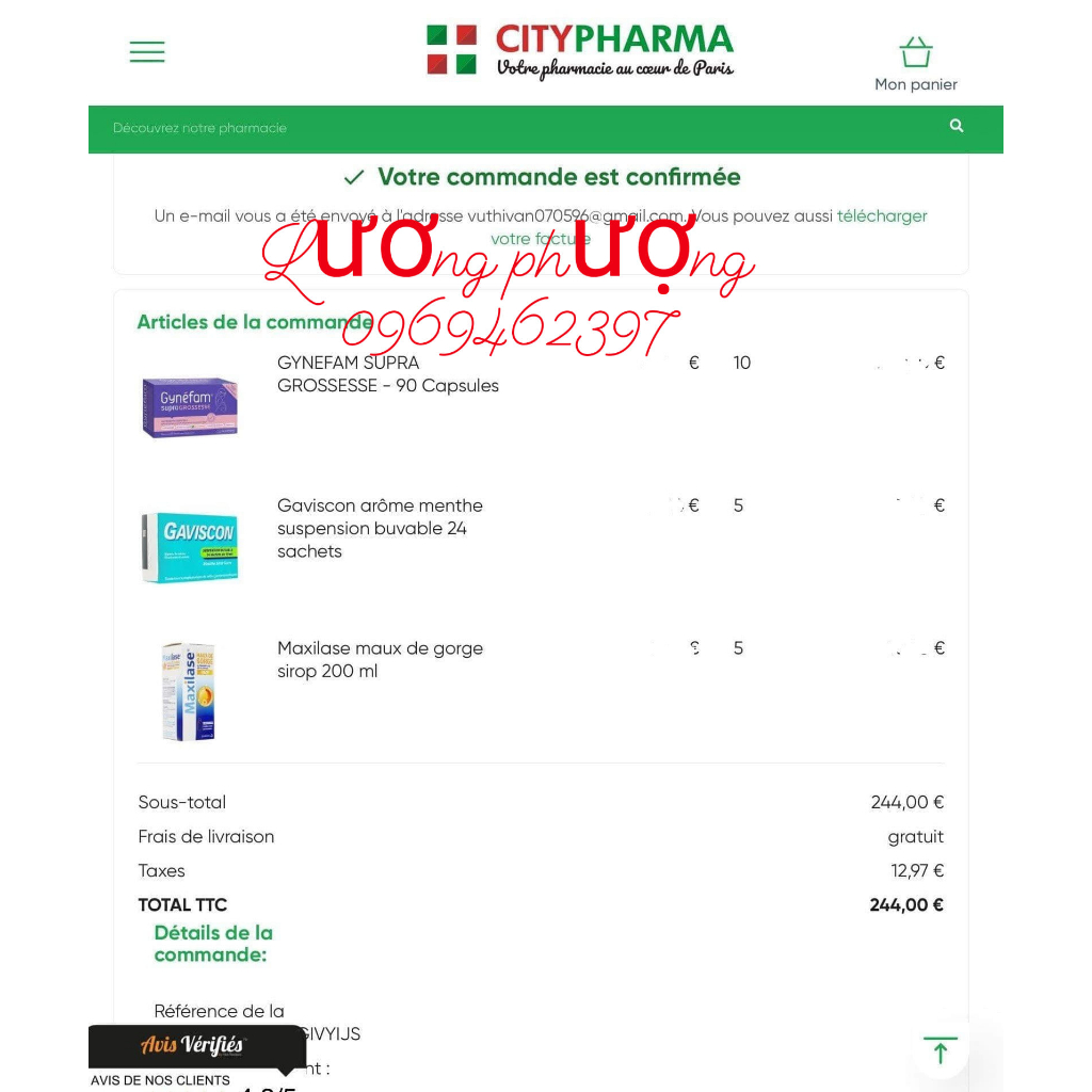 Siro Maxilase 200ml - Pháp