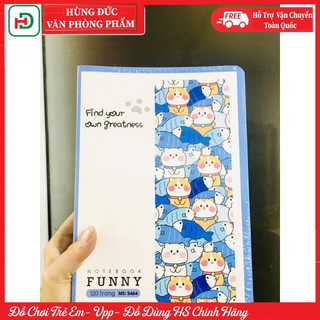 Vở kẻ ngang cao cấp funny 120 trang hải tiến ms:5464