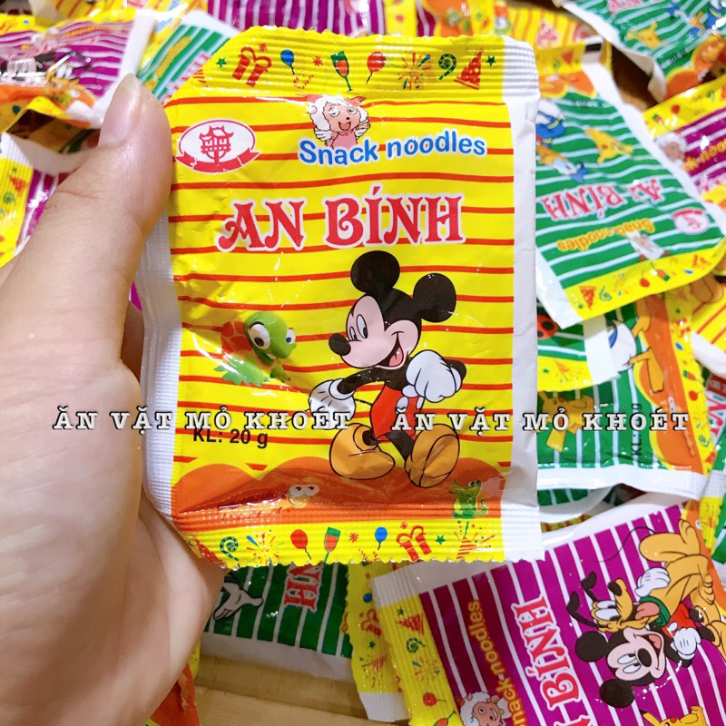 Mì tôm trẻ em ăn liền