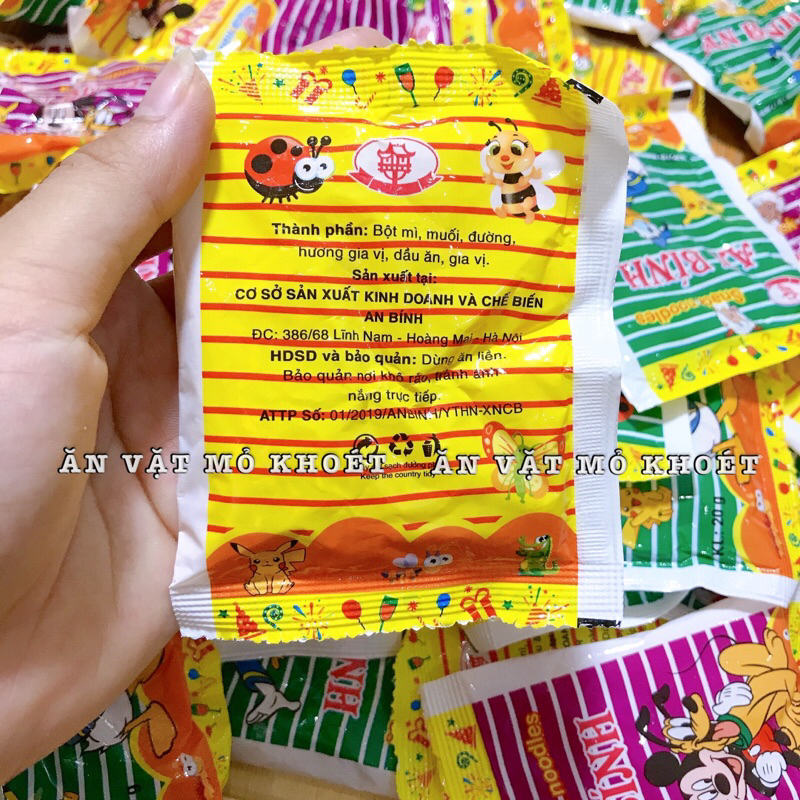 Mì tôm trẻ em ăn liền
