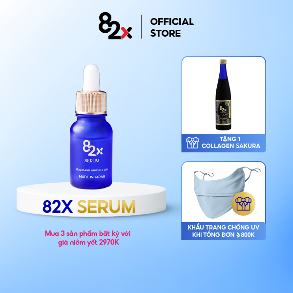 82X AI STEM CELL SERUM giúp cấp ẩm , dưỡng da chuyên sâu đến từ Nhật Bản 10ml/lọ .