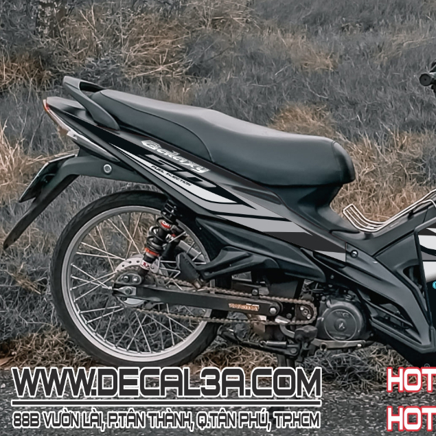 TEM GALAXY 50CC HÌNH KHỐI