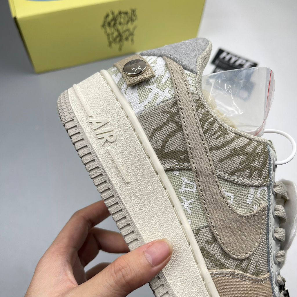 Giày Air Force 1 Low Travis Scott Grey  - Hype Sneaker / High Quality
